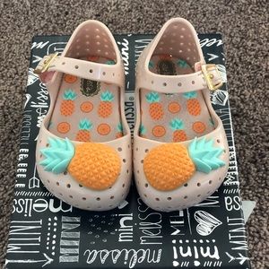 Mini Melissa Pineapple Shoes